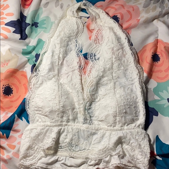 Other - White Lace Bralette/Top